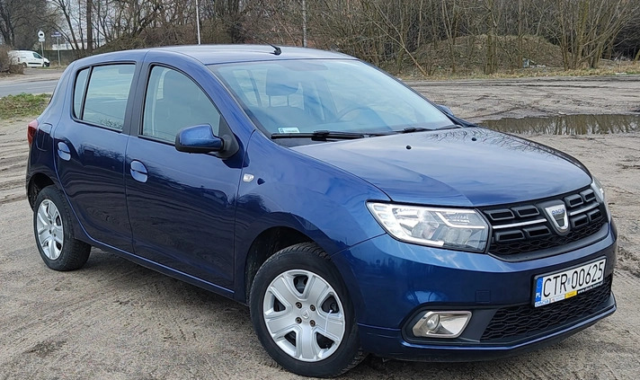 Dacia Sandero cena 26500 przebieg: 175300, rok produkcji 2018 z Toruń małe 154